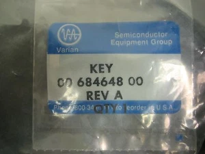 Varian Key 0068464800 Rev A **NEW** - Picture 1 of 2