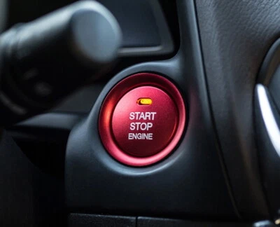 For Mazda3 6 2015up Aluminum Keyless Engine Push Start Button w/ Decoration Ring - Image 1 of 4