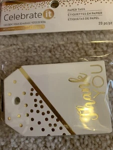 Before I Do Thank You Etiketten von Celebrate It für Hochzeit & Dusche Geschenke NEU 20 ct - Bild 1 von 2