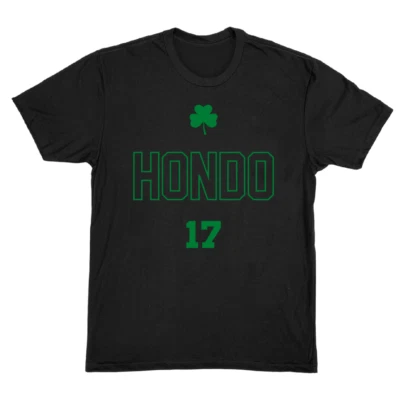John Havlicek #17 "Hondo" Boston Celtics Legend NBA Playoffs Finals Shirt S-3XL - Image 1 of 2