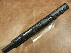 MONTEVERDE REGATTA SPORT FULL CARBON FIBER FOUNTAIN PEN FINE NIB NEW IN BOX - Picture 1 of 12