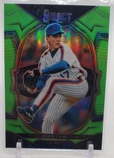 2023 Panini Select - Neon Green Prizm #32 David Cone New York Mets #67/75 