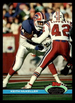 1991 Stadium Club #452 Keith McKeller   Buffalo Bills - Image 1 of 2