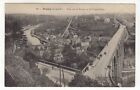 France DINAN bridge scene on unused circa 1910 postcard 