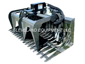 NEW 44" CID MINI ROCK GRAPPLE ATTACHMENT - Bobcat 463 S70 Mini Skid Steer Loader - Picture 1 of 6
