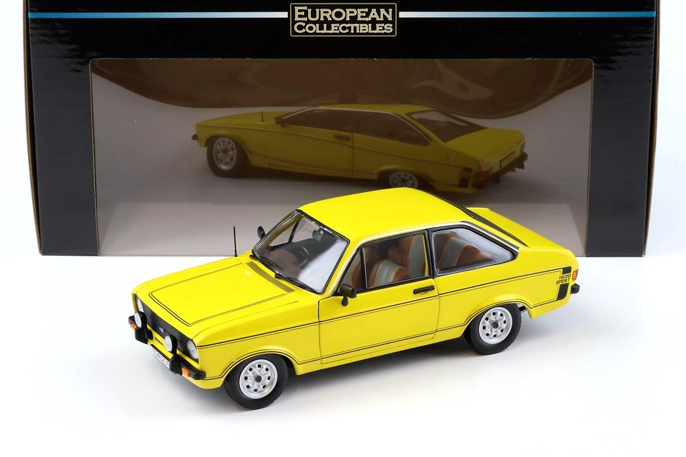 1:18 Sun Star Ford Escort MKII Sport 1975 Signal Yellow - Image 1 of 4