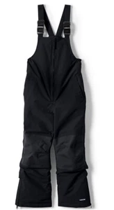 Toddler Lands End Squall Waterproof Insulated Iron Knee Winter Snow Bib Pants 3T - Picture 1 of 8