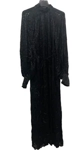 Other stories Maxi Vestido Negro Largo Viscosa 100% Manga Larga PVP £135 - Imagen 1 de 14
