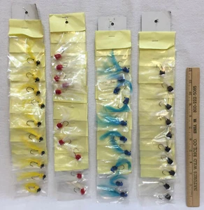Plantillas de señuelo de pesca con cola de pluma agua dulce crappie estilo marabour TÚ ELIGES - Imagen 1 de 9