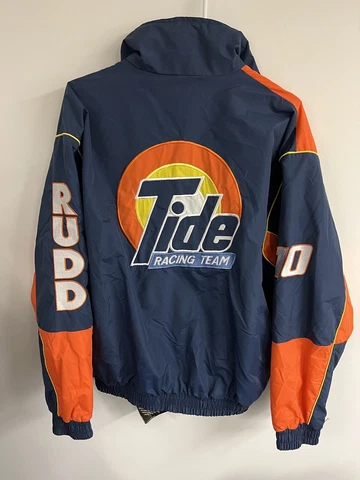 Tide Racing Jacket Ricky Rudd 10 Nascar Made in USA Men’s XL with tags Cover