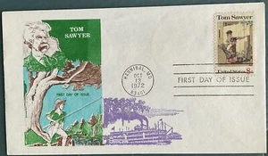 Overseas Mailer 1470 Tom Sawyer by Mark Twain Steamboat - Imagen 1 de 1