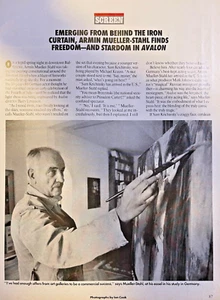 1990 Armin Mueller-Stahl autore e artista tedesco illustrato - Foto 1 di 3