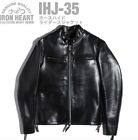 Iron Heart Ihj-35 Horsehide Rider Jacket Motorcycle Men's S-Xxxl Size