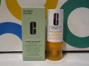 CLINIQUE ~ FRESH PRESSED DAILY BOOSTER WITH VITAMIN C ~ .29 OZ BOXED - Picture 1 of 1