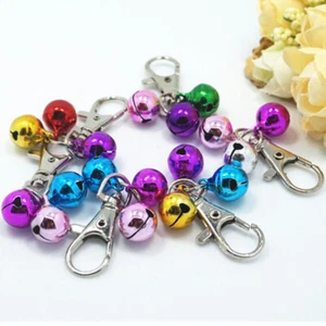 Safety Colorful Collar Loud Pet Dog Cat Collar Animal Bell Necklace Bell kitten - Picture 1 of 8