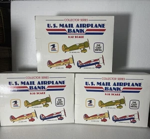 U.S. MAIL AIRPLANE BANK #101 AIR MAIL#102 MAIL #103 EXPRESS MAIL LOT/3 BRAND NEW - Picture 1 of 2