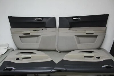 2005 2006 2007 2008 2009 Chrysler 300 Door Panel Door Cards OEM Set - Image 1 of 4