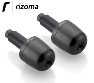 MA302B RIZOMA COPPIA TERMINALE MANUBRIO NERO - Foto 1 di 1