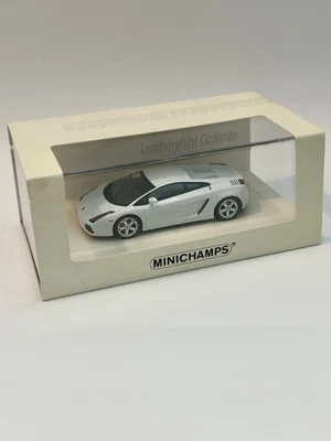 2007 Lamborghini Gallardo Linea Bianco LIMITED EDITION Minichamps 1/43 Model NEW - Image 1 of 4