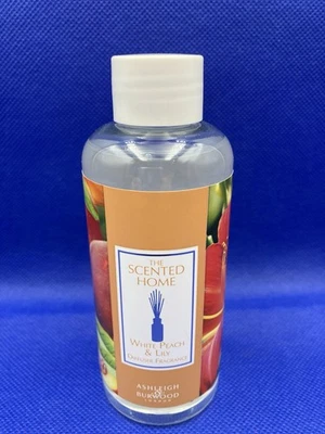 Óleo perfumado refil difusor de palheta Ashleigh & Burwood WHITE PEACH & LILY 150ml - Imagem 1 de 4