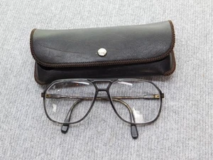Vintage Silhouette Eyeglasses SPX M 2084 Austria Aviator Frame W/ Case 70s 80s - Picture 1 of 6