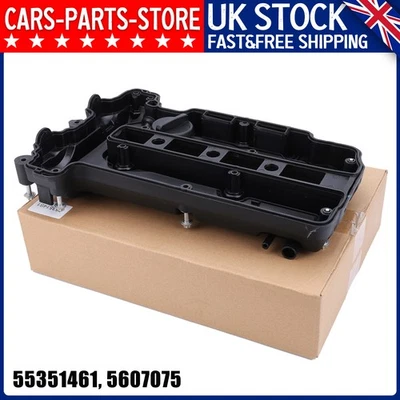 ROCKER VALVE COVER 55351461 FOR VAUXHALL ASTRA CORSA MERIVA TIGRA 1.2 1.4 PETROL - Image 1 of 4