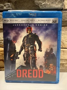 Dredd is Coming 2012 3D Full Resolution L/R Eye R Used Blu-Ray+Digital Copy+UV - Picture 1 of 4