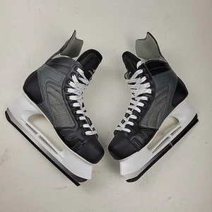 AMERICAN ICE FORCE Ice Hockey Skates Black/Gray Men's Size 11 NEW - Picture 1 of 9