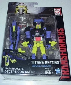 Transformers Titans Return KROK complete Opened Deluxe Headmaster generations - Picture 1 of 5