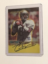 1999 Score Daunte Culpepper Auto RC Rookie Preview Autograph Card