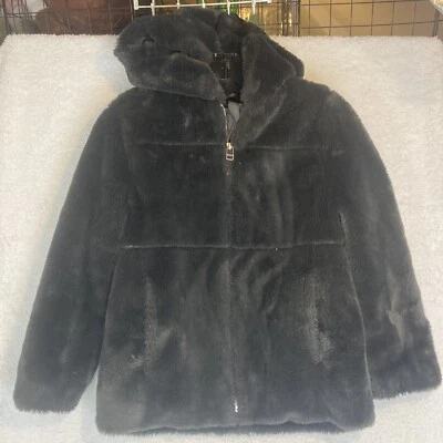 Zara Kids Size 11/12 Fleece Jacket Winter Comfy Hooded - Image 1 of 4