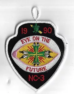 1990 OA Conclave NC-3 Eye On The Future WHT Bdr. [CLV-457] - Picture 1 of 1
