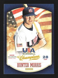 2013 Panini USA Champions Baseball #74 Hunter Morris