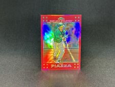 2007 Topps Chrome Red Refractor /99 Mike Piazza #27 HOF