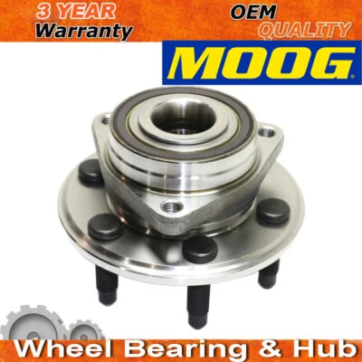 Conjunto de buje de cojinete de rueda Moog-513289 para Cadillac SRX 2010-16 Saab 9-4X 2x2 Foto 1 de 4