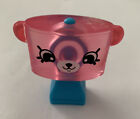 Shopkins Pink Bear Lamp Toy Ultra Rare Kawaii Single Mc Donalds Toy/ Cake Topper