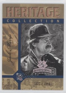 2003 Donruss Diamond Kings Heritage Collection Jack Morris #HC-11 HOF