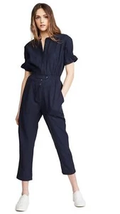 Women Joie Women's Fritzie Jumpsuit, Deep Sea, Blue, Size XXS - Picture 1 of 6