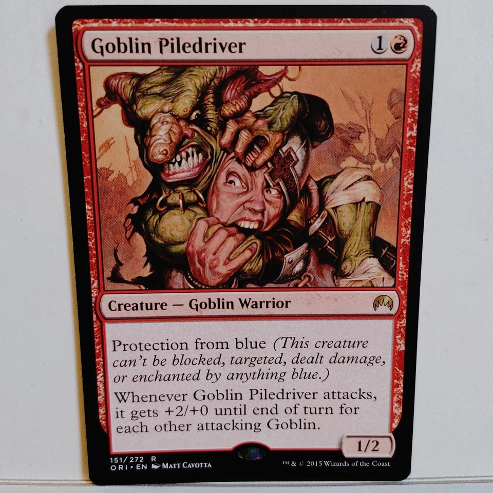 GOBLIN PILEDRIVER --- MTG -- MAGIC ORIGINS --- NM - Image 1 of 1