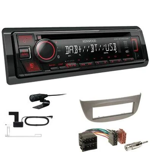 Kenwood KDC-BT450DAB Radio Set für Renault Twingo II 2007-2014 hellgrau - Bild 1 von 5