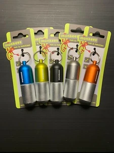 Munkees Keychain Waterproof Capsule Large Assorted Colors - 3627 - Picture 1 of 7