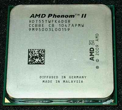 AMD Phenom II X6-1055T HDT55TWFK6DGR 2.8 GHz 667 MHz Socket AM3 CPU Processor - Image 1 of 4
