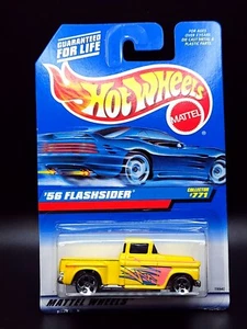 Hot Wheels 56 Chevy Flashsider Pickup Truck Collector #771 Yellow Die Cast - Bild 1 von 5