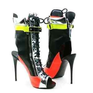 Giuseppe Zanotti Women's Black 4" Stiletto heels Size 8 (Posh64)