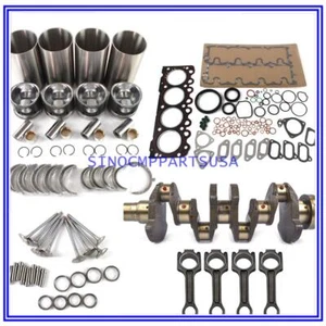 Kit de reconstrucción de motor BF4M1011 BF4M1011F / cigüeñal / varilla para motor Deutz Bobcat - Imagen 1 de 13