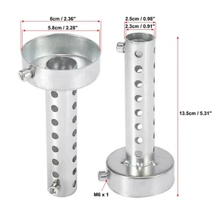 Silenciador Baffle DB Killer Universal 60mm Inserto Silenciador Lata Escape Moto - Imagen 1 de 6