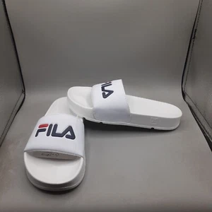 Fila Drifter Slide Women's 5M White Navy Red D689 - Picture 1 of 10