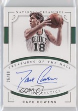 2017-18 Panini National Treasures of the Hall /99 Dave Cowens #TH-DCW Auto HOF