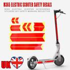 Reflective Stickers Scooter Night Riding Safety PVC Strip for M365 (Red)