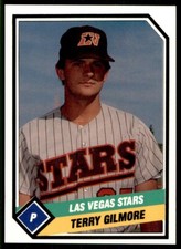 1989 CMC LAS VEGAS STARS #4 TERRY GILMORE LAS VEGAS STARS